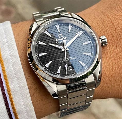 omega seamaster co axial chronometer aqua terra|omega aqua terra 150m thickness.